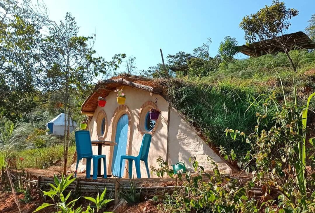 La Pacha Hostel Barichara Exteriér fotografie