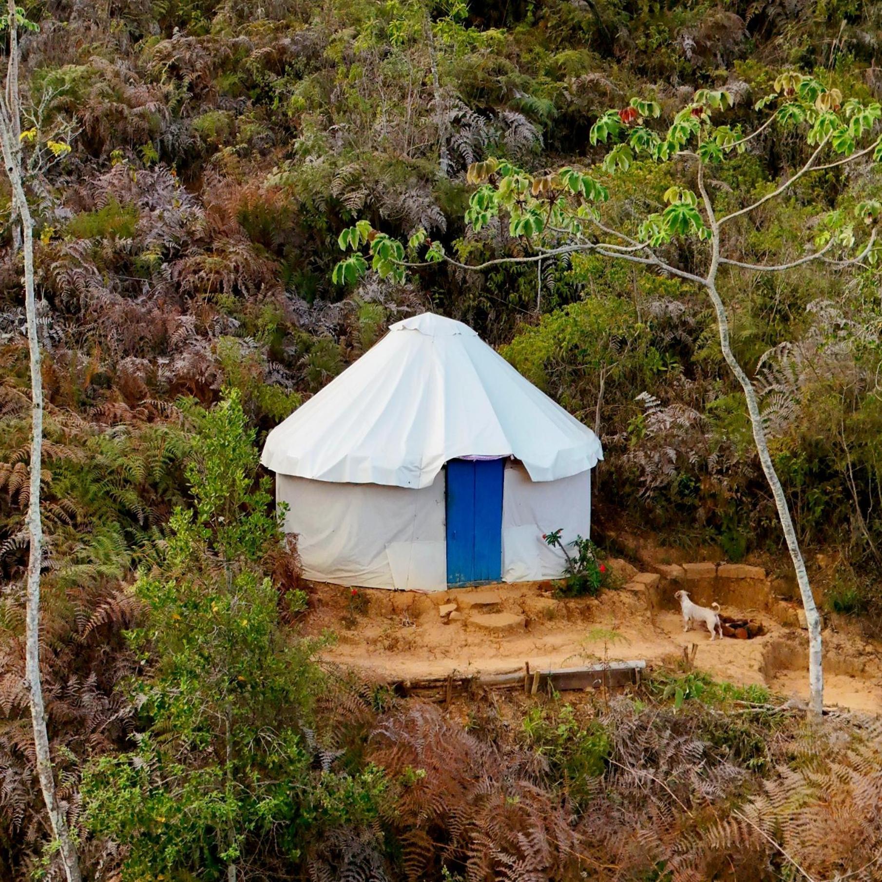 La Pacha Hostel Barichara Exteriér fotografie